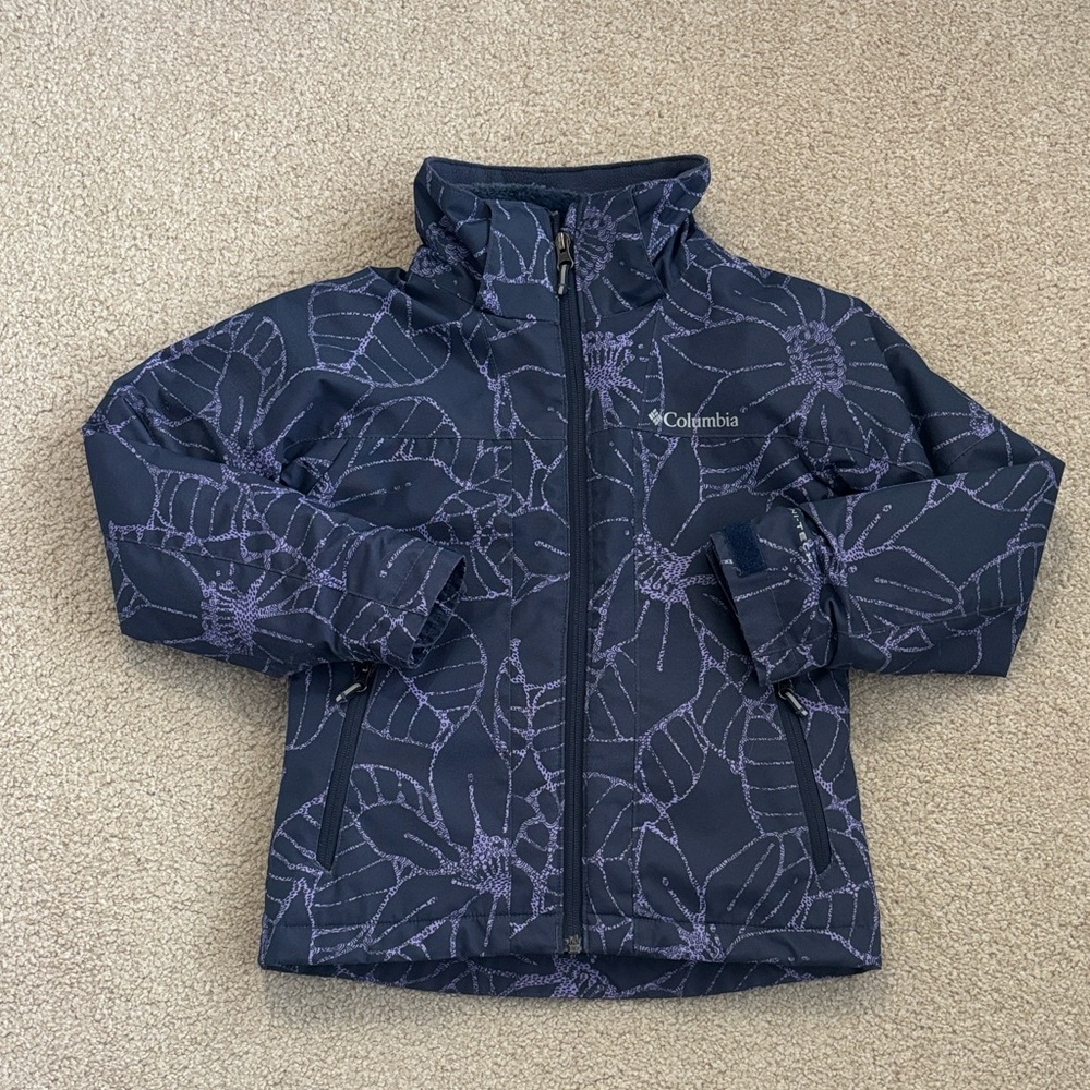 Columbia Kids Jacket - Black and Purple